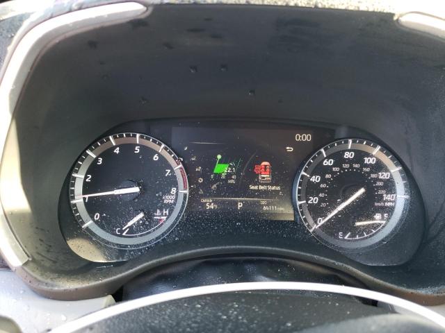 5TDGZRAH3LS504749 - 2020 TOYOTA HIGHLANDER XLE ვერცხლისფერი ფოტო 9