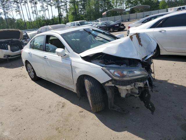 1HGCR2F86DA247620 - 2013 HONDA ACCORD EXL WHITE photo 4