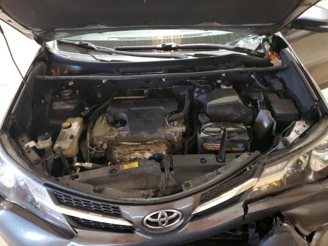 2T3RFREV6FW268134 - 2015 TOYOTA RAV4 XLE GRAY photo 11