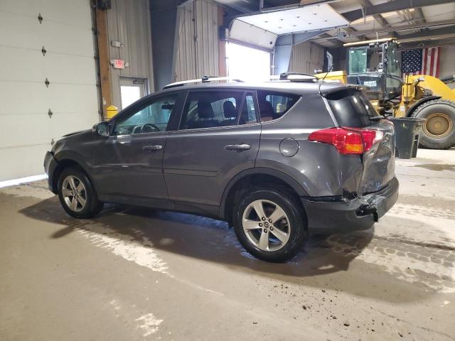 2T3RFREV6FW268134 - 2015 TOYOTA RAV4 XLE GRAY photo 2