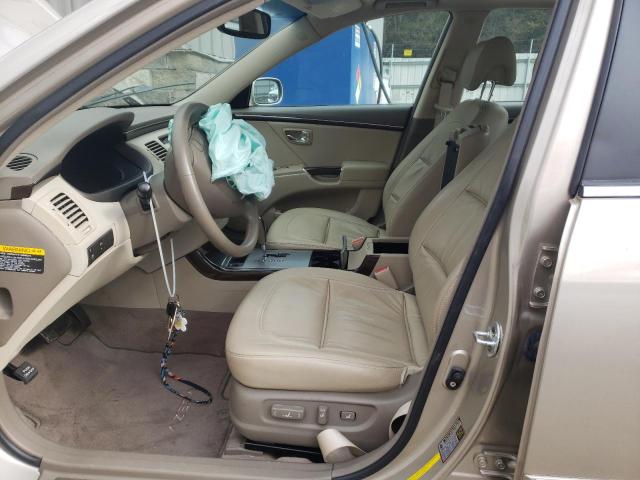 KMHFC46D89A352054 - 2009 HYUNDAI AZERA GLS GOLD photo 7