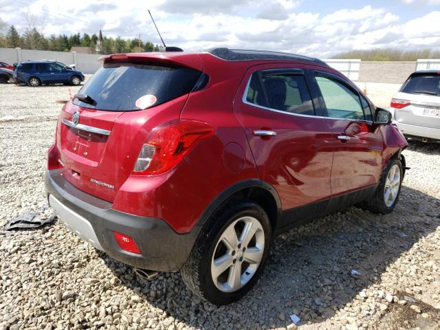 KL4CJBSB4FB073187 - 2015 BUICK ENCORE CONVENIENCE RED photo 3