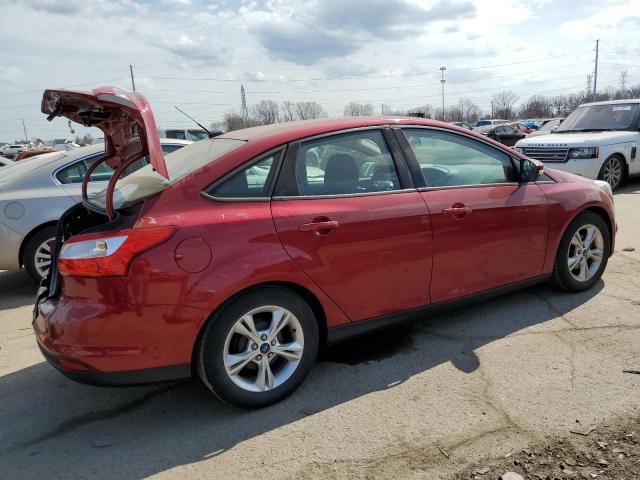 1FADP3F22EL215110 - 2014 FORD FOCUS SE RED photo 3