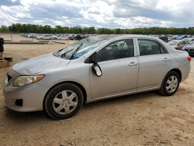 1NXBU4EE2AZ212977 - 2010 TOYOTA COROLLA BASE SILVER photo 1