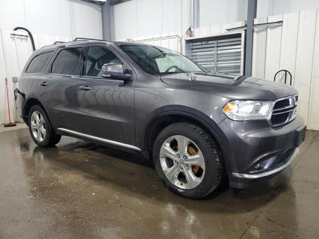 1C4RDJDG8EC552702 - 2014 DODGE DURANGO LIMITED GRAY photo 4