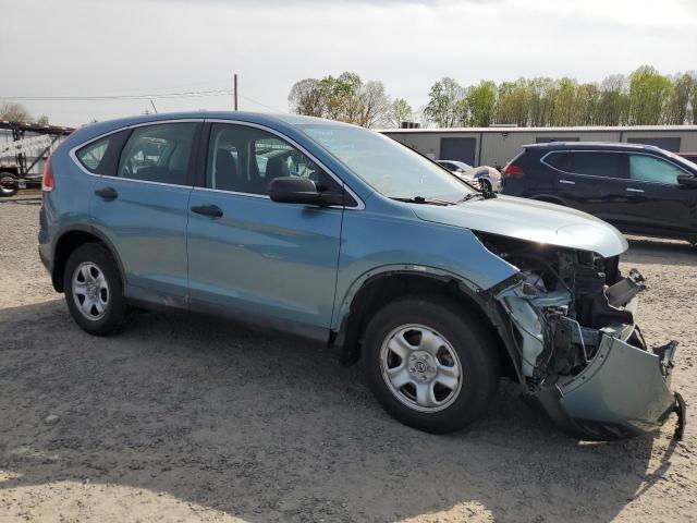 2HKRM4H3XEH673955 - 2014 HONDA CR-V LX BLUE photo 4