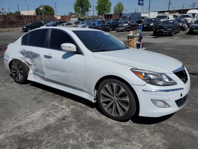 KMHGC4DH0DU227728 - 2013 HYUNDAI GENESIS 5.0L WHITE photo 4