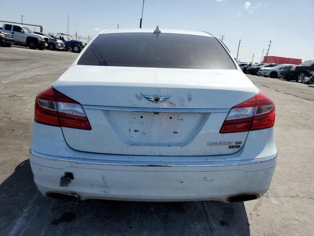 KMHGC4DH0DU227728 - 2013 HYUNDAI GENESIS 5.0L WHITE photo 6