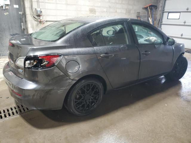 JM1BL1V72C1699464 - 2012 MAZDA 3 I CHARCOAL photo 3