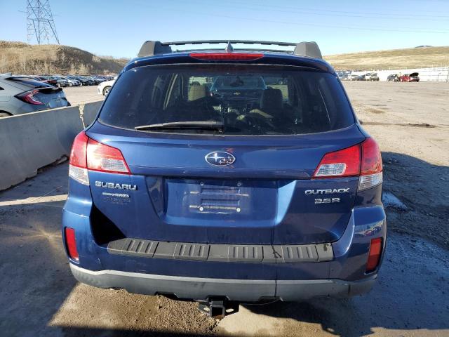 4S4BRDKC4B2347041 - 2011 SUBARU OUTBACK 3.6R LIMITED BLUE photo 6