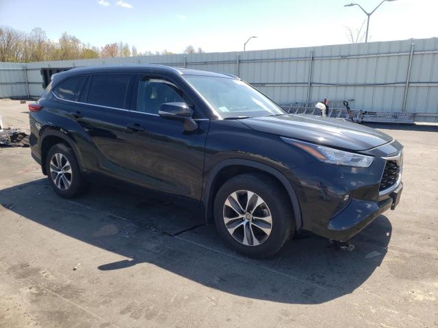5TDGZRBH7LS002535 - 2020 TOYOTA HIGHLANDER XLE Սև լուսանկար 4