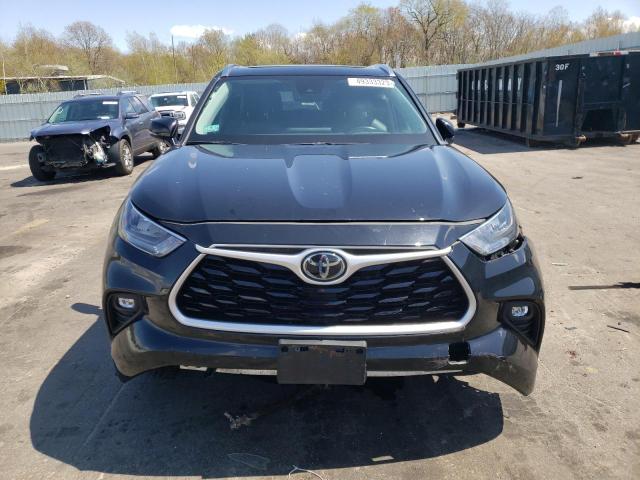 5TDGZRBH7LS002535 - 2020 TOYOTA HIGHLANDER XLE Սև լուսանկար 5