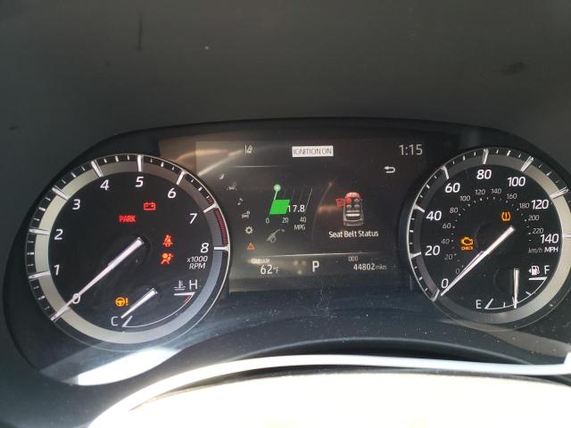 5TDGZRBH7LS002535 - 2020 TOYOTA HIGHLANDER XLE Սև լուսանկար 9