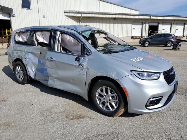 2C4RC1BG0RR164141 - 2024 CHRYSLER PACIFICA TOURING L SILVER photo 4