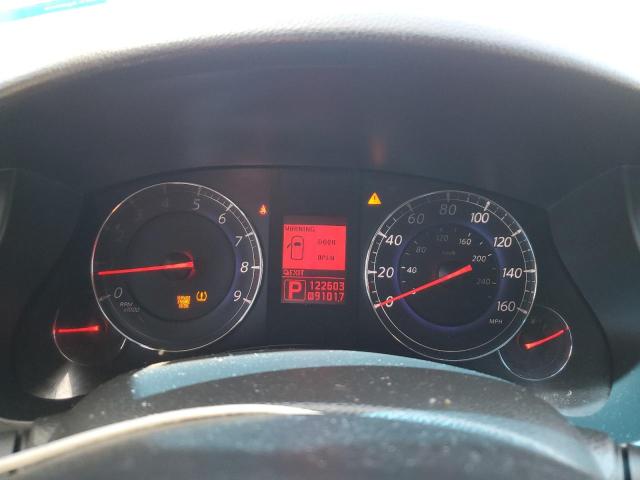 JNKAJ09E58M301186 - 2008 INFINITI EX35 BASE Մոխրագույն լուսանկար 9