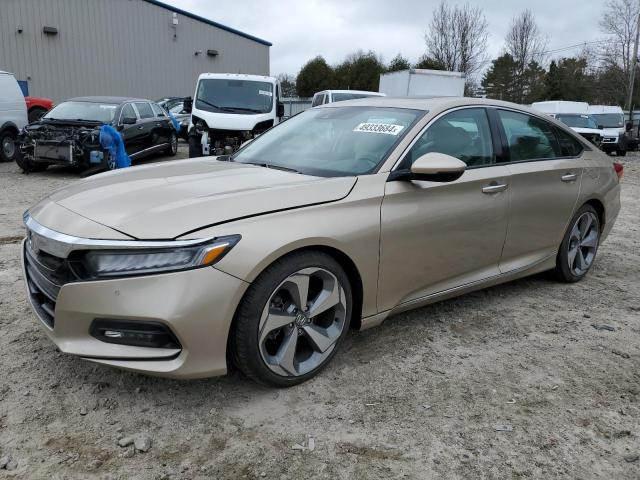 1HGCV1F95JA135451 - 2018 HONDA ACCORD TOURING TAN photo 1