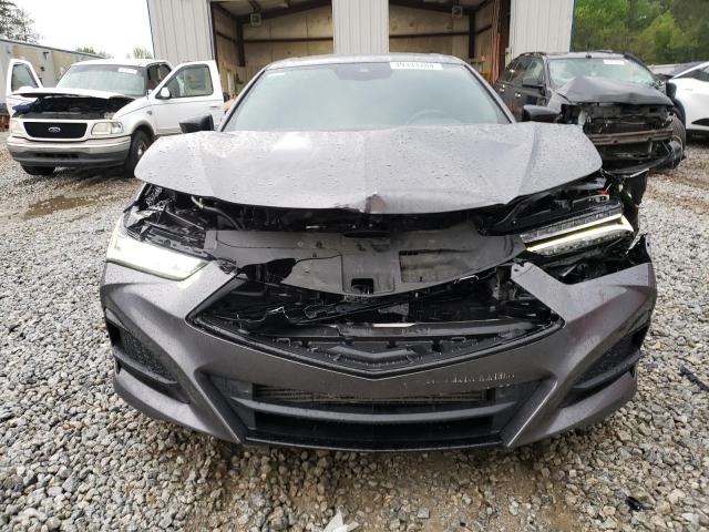 19UUB5F54MA012990 - 2021 ACURA TLX TECH A GRAY photo 5