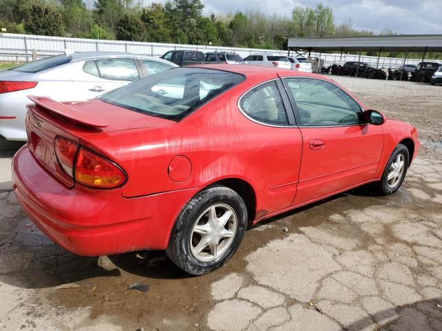 1G3NL12T3XC342299 - 1999 OLDSMOBILE ALERO GL RED photo 3