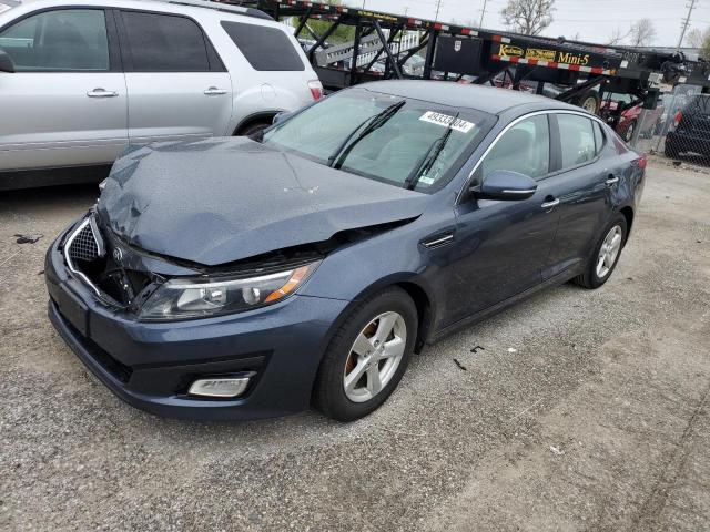 KNAGM4A73F5566636 - 2015 KIA OPTIMA LX BLUE photo 1