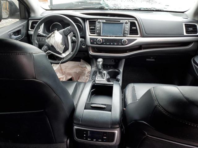 5TDJKRFH2GS268765 - 2016 TOYOTA HIGHLANDER XLE Gris foto 8