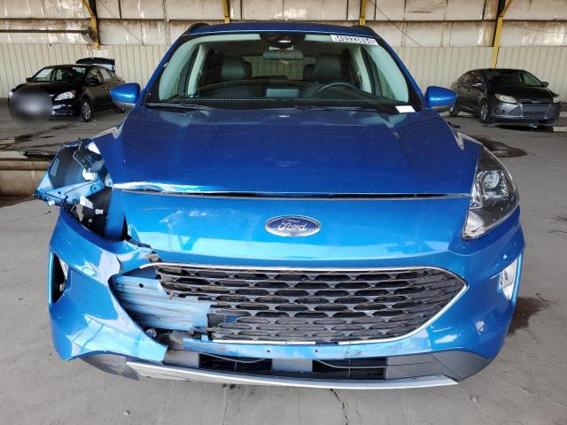 1FMCU9H67MUA64805 - 2021 FORD ESCAPE SEL BLUE photo 5