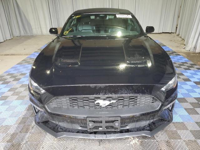 1FATP8UH2P5111580 - 2023 FORD MUSTANG BLACK photo 5