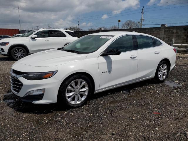 1G1ZD5ST7LF095618 - 2020 CHEVROLET MALIBU LT WHITE photo 1