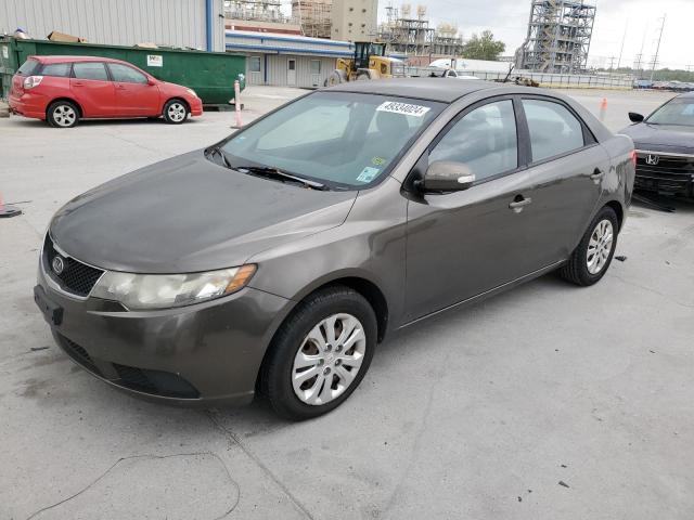 KNAFU4A26A5062803 - 2010 KIA FORTE EX BROWN photo 1