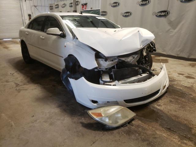 1G8ZS57N58F121853 - 2008 SATURN AURA XE WHITE photo 1