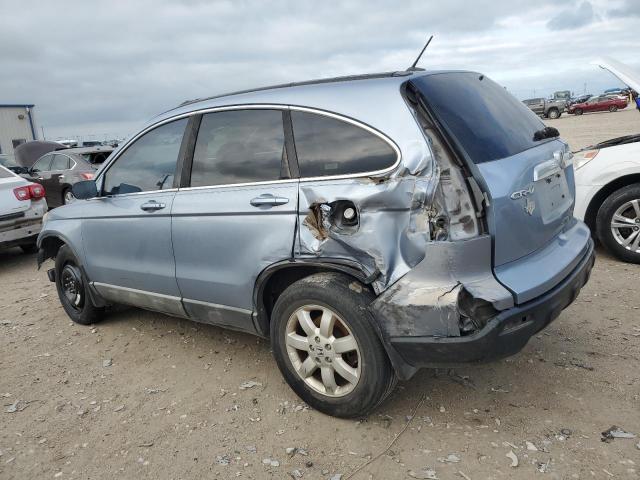 5J6RE38718L009208 - 2008 HONDA CR-V EXL BLUE photo 2