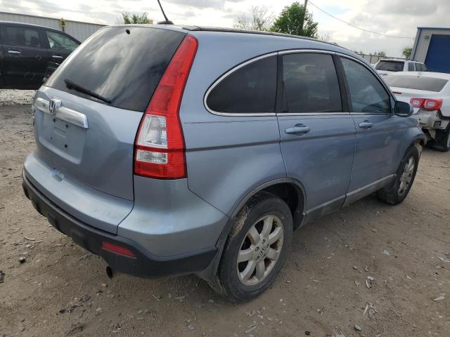 5J6RE38718L009208 - 2008 HONDA CR-V EXL BLUE photo 3