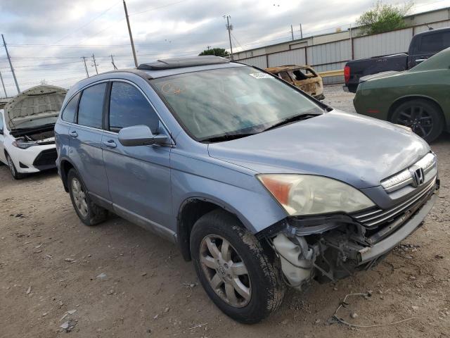 5J6RE38718L009208 - 2008 HONDA CR-V EXL BLUE photo 4