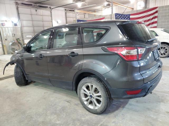 1FMCU0F74HUB42034 - 2017 FORD ESCAPE S GRAY photo 2