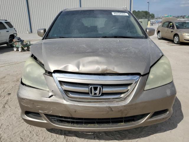 5FNRL38636B407295 - 2006 HONDA ODYSSEY EXL GOLD photo 5