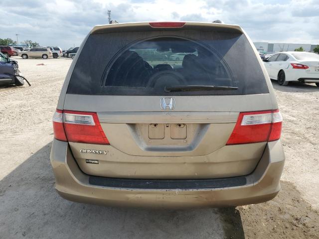 5FNRL38636B407295 - 2006 HONDA ODYSSEY EXL GOLD photo 6