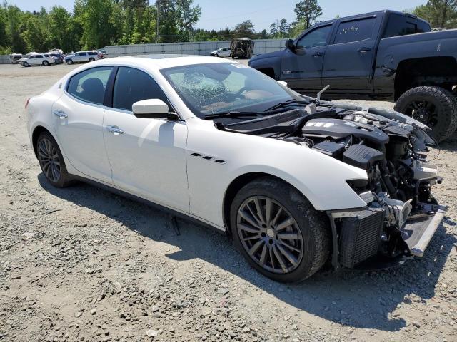 ZAM57XSA7J1300805 - 2018 MASERATI GHIBLI WHITE photo 4