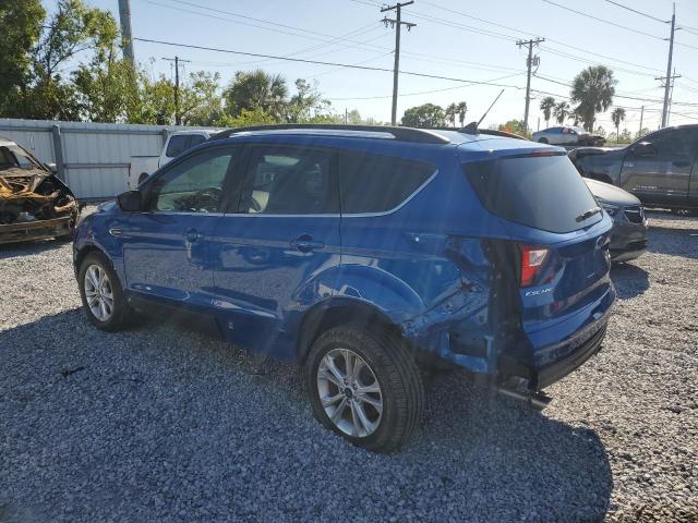 1FMCU0HD6KUA75267 - 2019 FORD ESCAPE SEL 蓝色 照片 2