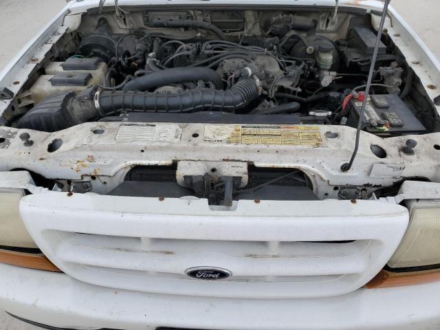 1FTYR14V9XPA30345 - 1999 FORD RANGER SUPER CAB WHITE photo 11