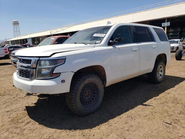 1GNSKFEC0JR126193 - 2018 CHEVROLET TAHOE SPECIAL WHITE photo 1