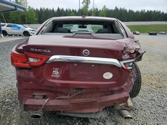 1N4AA6AP1HC417501 - 2017 NISSAN MAXIMA 3.5S RED photo 6