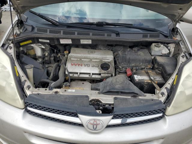 5TDBA22C75S039939 - 2005 TOYOTA SIENNA XLE SILVER photo 11