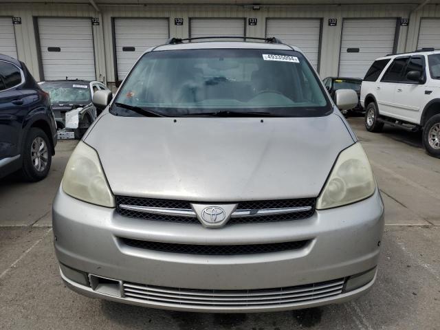 5TDBA22C75S039939 - 2005 TOYOTA SIENNA XLE SILVER photo 5