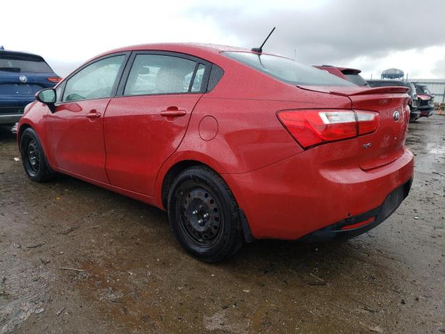 KNADM4A35D6170456 - 2013 KIA RIO LX RED photo 2