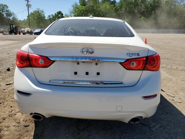 JN1FV7AP4GM421421 - 2016 INFINITI Q50 RED SPORT 400 WHITE photo 6