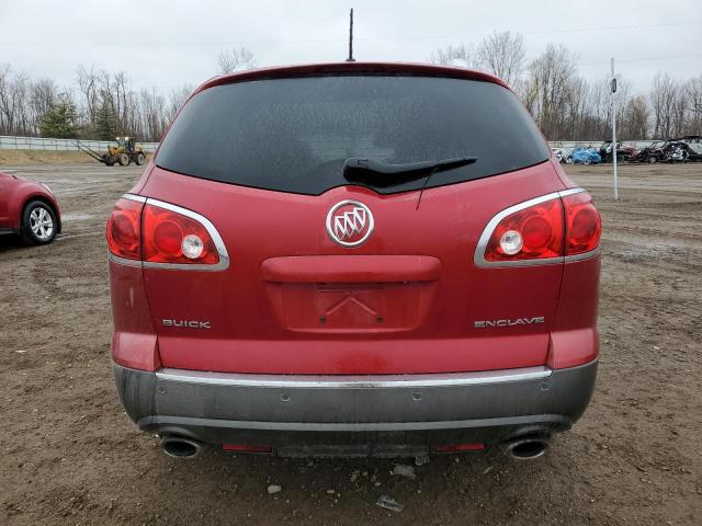 5GAKRCED1CJ419079 - 2012 BUICK ENCLAVE RED photo 6