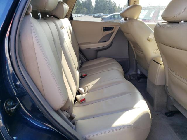 JN8AZ08W43W231993 - 2003 NISSAN MURANO SL BLUE photo 10