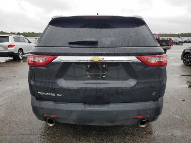 1GNEVHKW1MJ116130 - 2021 CHEVROLET TRAVERSE LT BLACK photo 6