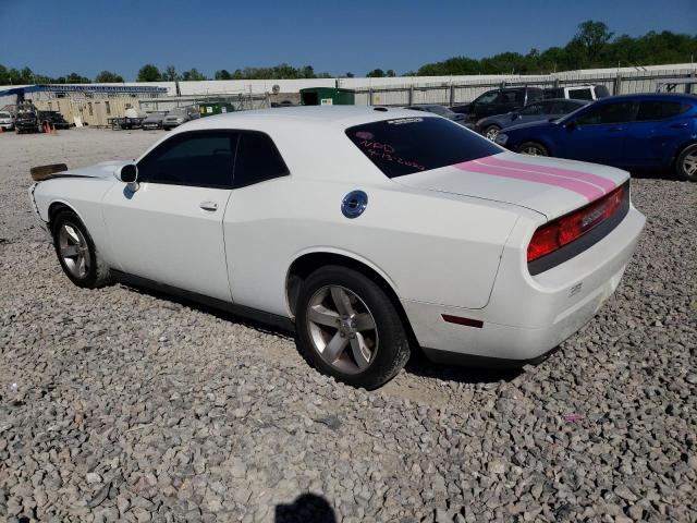 2B3CJ4DG3BH574343 - 2011 DODGE CHALLENGER WHITE photo 2