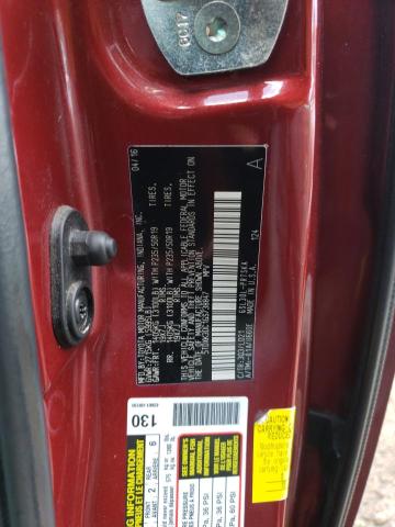 5TDXK3DC1GS738847 - 2016 TOYOTA SIENNA SE RED photo 13
