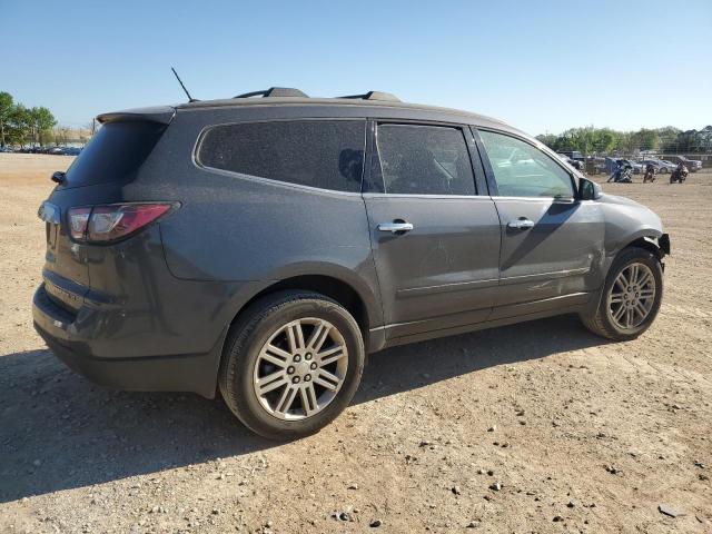 1GNKRGKD7DJ251967 - 2013 CHEVROLET TRAVERSE LT GRAY photo 3